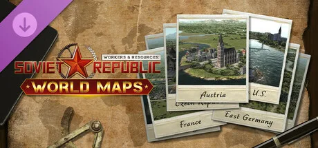 Workers & Resources: Soviet Republic - World Maps (DLC)