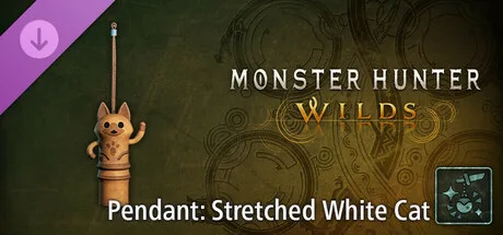 Monster Hunter Wilds - Pendant: Stretched White Cat (DLC)