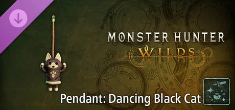 Monster Hunter Wilds - Pendant: Dancing Black Cat (DLC)