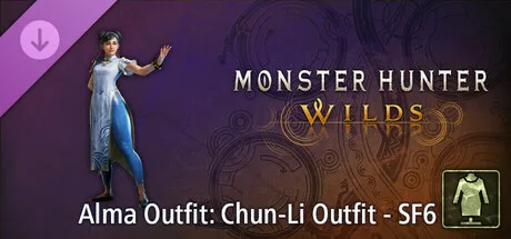 Monster Hunter Wilds - Alma Outfit: Chun-Li Outfit - SF6 (DLC)