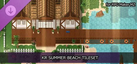 RPG Maker MZ - KR Summer Beach Tileset (DLC)