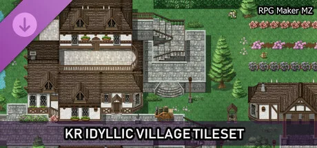 RPG Maker MZ - KR Idyllic Village Tileset (DLC)