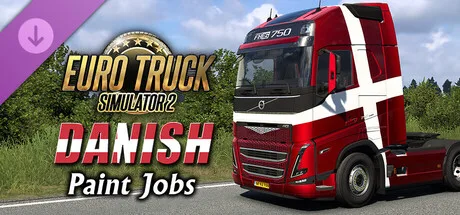 Euro Truck Simulator 2 - Danish Paint Jobs Pack (DLC)