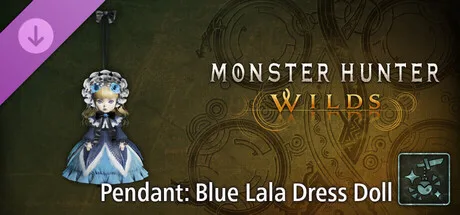 Monster Hunter Wilds - Pendant: Blue Lala Dress Doll (DLC)