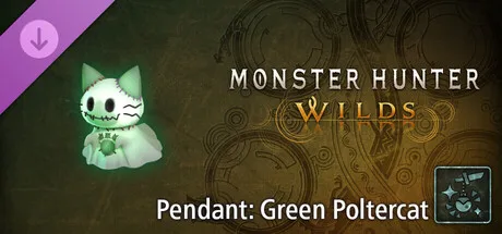 Monster Hunter Wilds - Pendant: Green Poltercat (DLC)