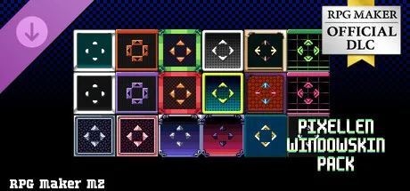 RPG Maker MZ - PIXELLEN WINDOWSKIN PACK (DLC)