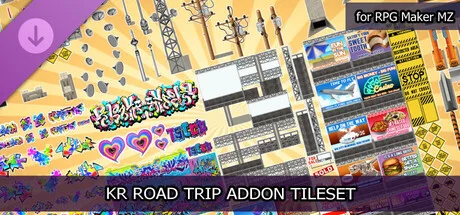 RPG Maker MZ - KR Road Trip Addon Tileset (DLC)