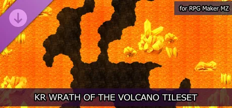 RPG Maker MZ - KR Wrath of the Volcano Tileset (DLC)