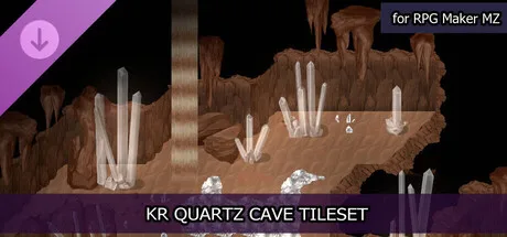 RPG Maker MZ - KR Quartz Cave Tileset (DLC)
