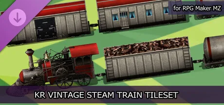 RPG Maker MZ - KR Vintage Steam Train Tileset (DLC)