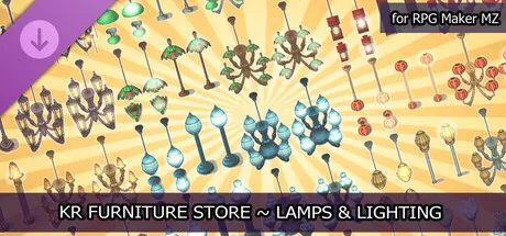 RPG Maker MZ - KR Furniture Store - Lamps and Lighting (DLC)