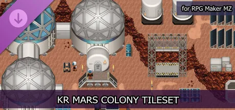 RPG Maker MZ - KR Mars Colony Tileset (DLC)