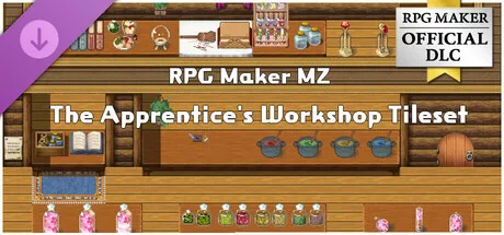 RPG Maker MZ - The Apprentice's Workshop Tilleset (DLC)