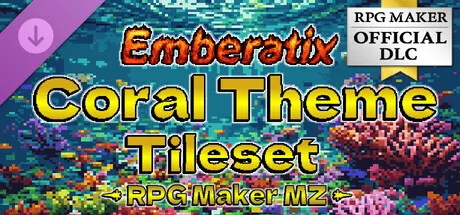 RPG Maker MZ - Emberatix - Coral Theme Tileset (DLC)