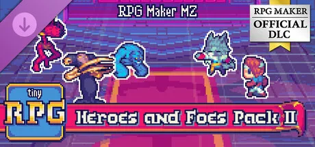 RPG Maker MZ - TinyRPG - Heroes and Foes II (DLC)