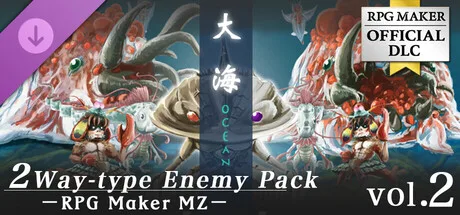 RPG Maker MZ - 2Way-type Enemy Pack Vol2 Ocean (DLC)