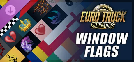 Euro Truck Simulator 2 - Window Flags (DLC)