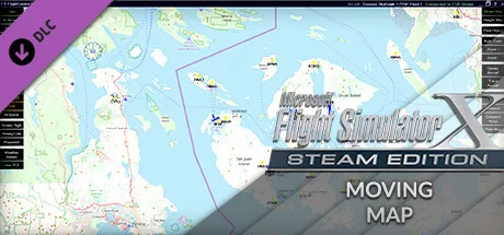 FSX Steam Edition: Moving Map Add-On (DLC)