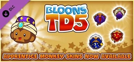 Bloons TD 5 - Mystical Apprentice Monkey Skin (DLC)