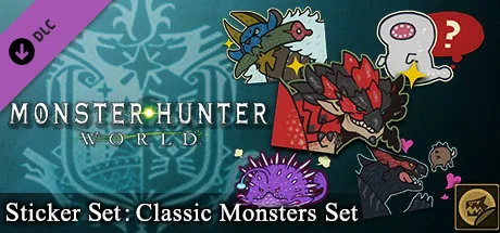 Monster Hunter: World - Sticker Set: Classic Monsters Set (DLC)