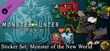 Monster Hunter: World - Sticker Set: Monsters of the New World (DLC)