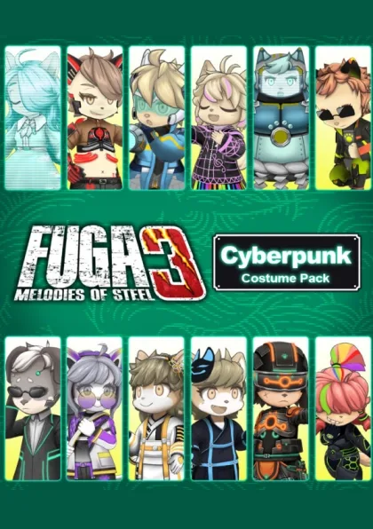 战场的赋格曲3 赛博朋克 服装包