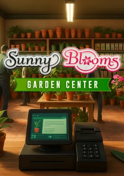 Sunny Blooms: Garden Center